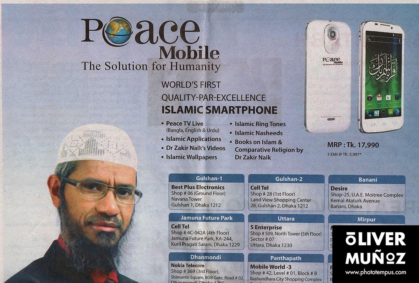 La paz llegará en breve por vía telefónica